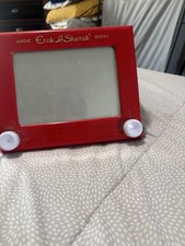 Etch A Sketch Magic Screen Red Drawing Toy Ages 3-11 Years Classic Art Gift