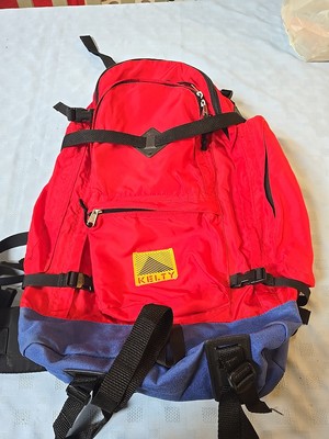 Vintage Kelty Red Wing Backpack Internal Frame Hiking Day Pack 80s Size  Large | eBay