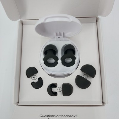 Loop Quiet 2 Noise Reduction Earplugs 14/21 Black New Open Box