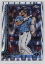 2025 Topps Chrome RayWave Refractor Javier Sanoja #76 yf0
