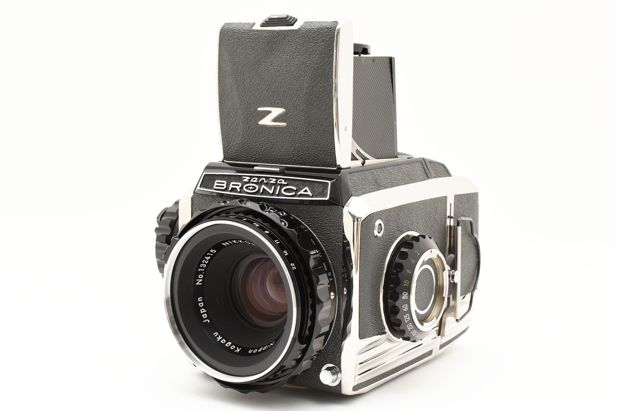 Top MINT++++] Zenza Bronica S2 6x6 Medium Format Nikkor P