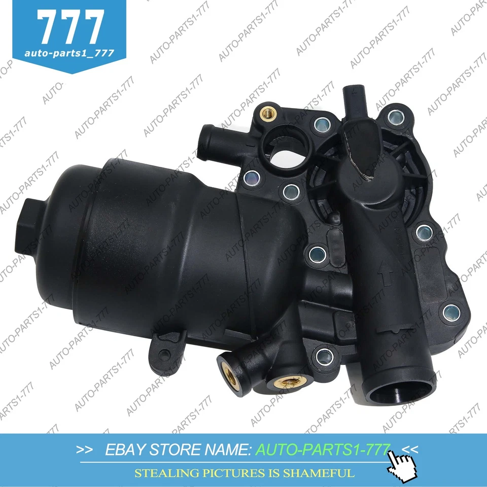 FEBI New Oil Filter Housing W/ Thermostate For Audi A6 A7 3.0 Diesel 059115389P - Imagem 3 de 4