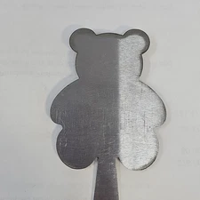 POTTER USA Hydraulic Jewelry Press Pancake Die Teddy Bear 