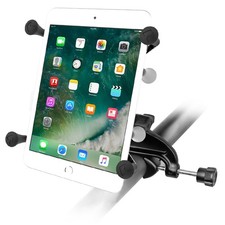RAM Yoke Clamp Mount with X-Grip Holder for 7" - 8" Tablet Fits iPad Mini  More