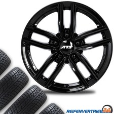 4x Alu Ganzjahresreifen Kompletträder für Seat Toledo Reifen 205/55R16 Dunlop
