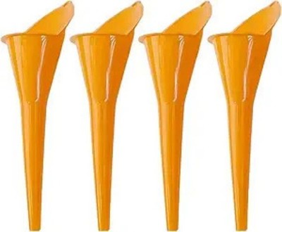 Long Neck Oil Funnel, Plastic Spill aver Funnels, Multi-Function   Color: 4PCS