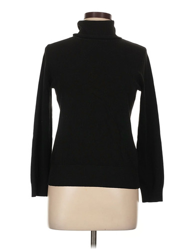 Select + Trend Women Black Turtleneck Sweater L