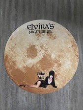 ELVIRA MISTRESS OF THE DARK NIGTH BREW paper moon advertising item RARE & MINT