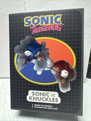 Sonic the Hedgehog: SONIC vs KNUCKLES (2025) Hallmark Christmas Ornaments