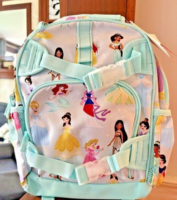 Pottery Barn school Disney BACKPACK Belle Cinderella princess+Water Large set .
