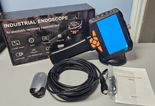 Industrial Endoscope Borescope 4.3'' Screen 8mm Inspection Snake Camera