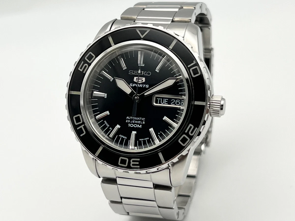 Seiko 5 Sports 10 ATM Wristwatches with 23 Jewels for sale | eBay