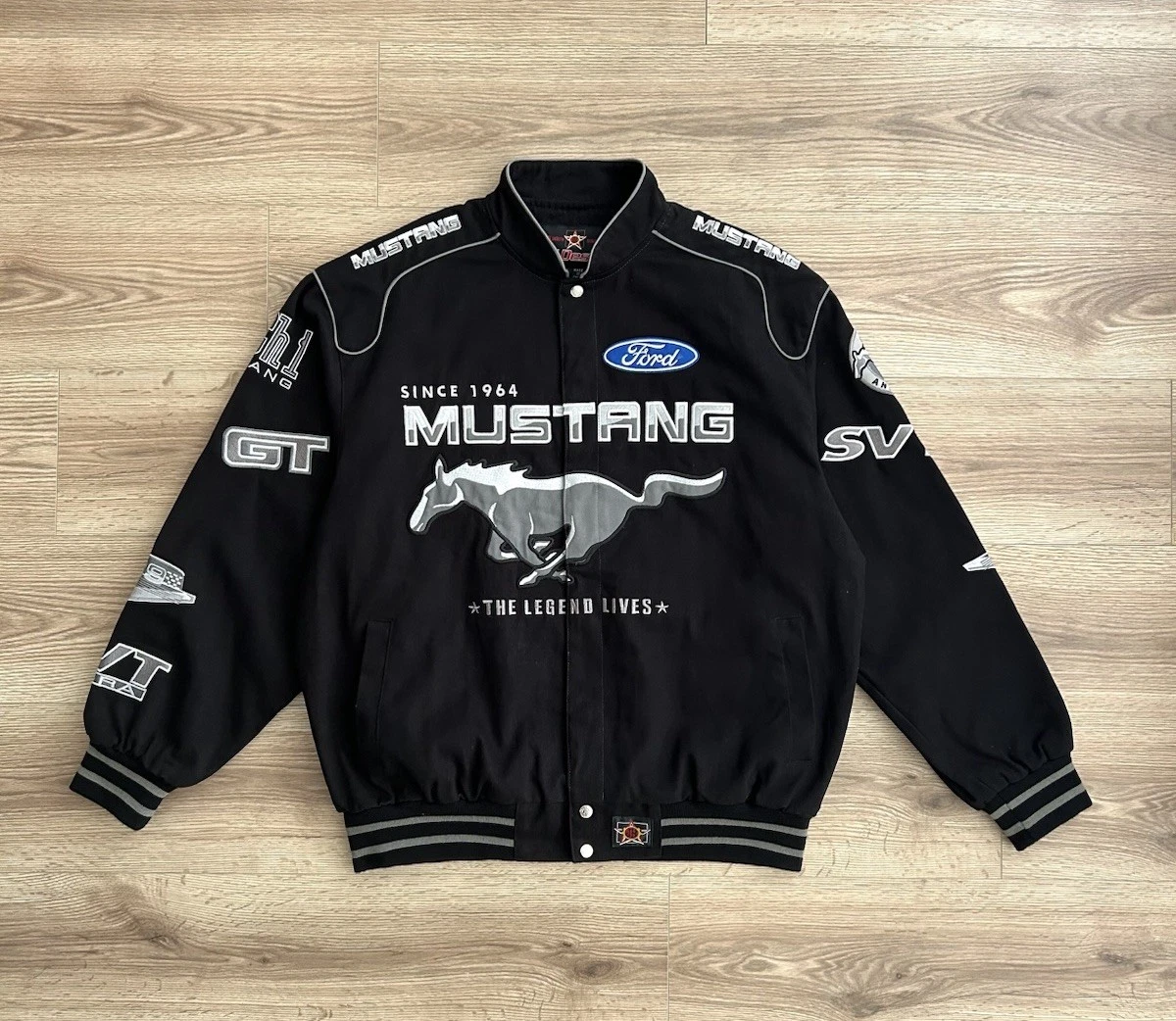 Mustang Jacket In Nascar Fan Apparel & Souvenirs for sale | eBay