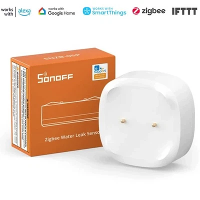 SONOFF SNZB-05P SENSORE DI PERDITE D'ACQUA SMART ZIGBEE Sonoff SNZB-05P Rilevatore di Perdite d'acqua Smart Zigbee IP67 a Batteria