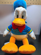 Disney Donald Duck Plush Stuffed Animal Blue Sailor Outfit Red Bow Small 2012