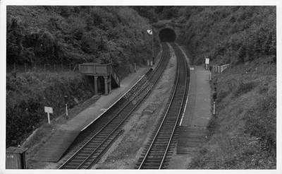 CEFN ONN HALT Train Station (Cardiff Wales) GWR Railway Photograph #231