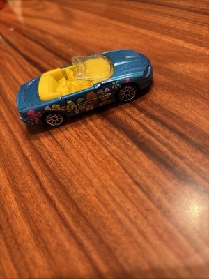 Vintage Matchbox 1998 Chevy Camaro SS Convertible Sandy Cheeks Blue SpongeBob