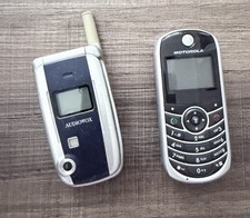Vintage Cell Phone Mixed Lot - Audiovox CDM-8910 & Motorola C139 (TracFone)