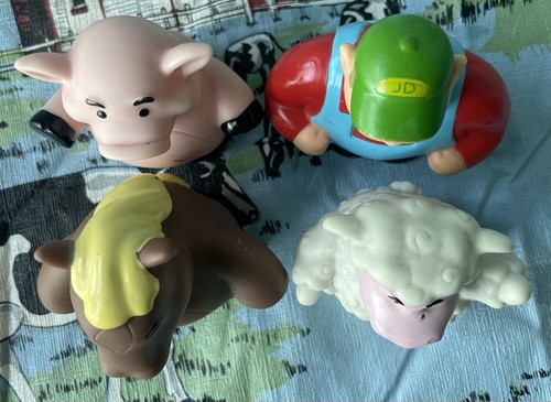 Ertl John Deere Replacement Figures For The Singing Tractor (missing The Cow) - Picture 3 of 3