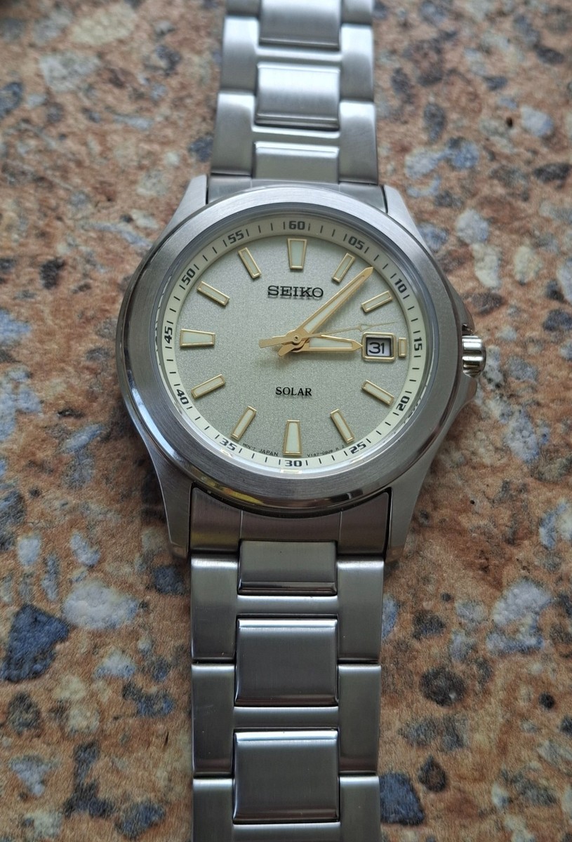 Seiko Solar Quartz JDM V147 0AR0 April 2014 | eBay