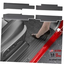 Interior Door Sill Protector Compatible Compatible with 2019-2026 Silverado