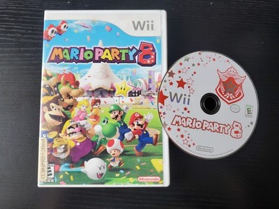 Mario Party 8 (Nintendo Wii, 2006) DISK + CASE