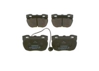 Bosch 0 986 424 287 Bremsbelagsatz, Scheibenbremse For Land Rover