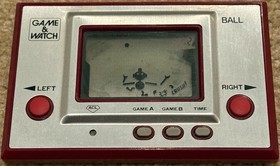 Nintendo Game & Watch Ball Game Watch 1980 Vintage WORKS