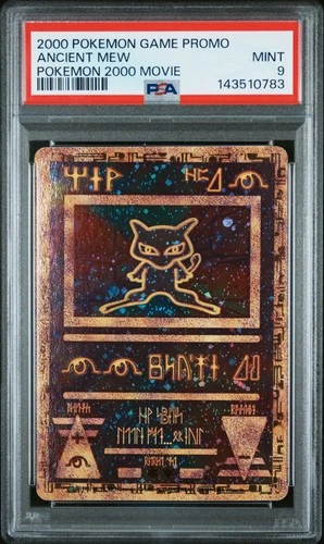 2000 POKEMON GAME MOVIE POKEMON 2000 MOVIE ANCIENT MEW PSA 9