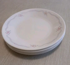 Set of 8 ~ Corelle Corning Ware English Breakfast 6-3/4" Bread And Butter Plates