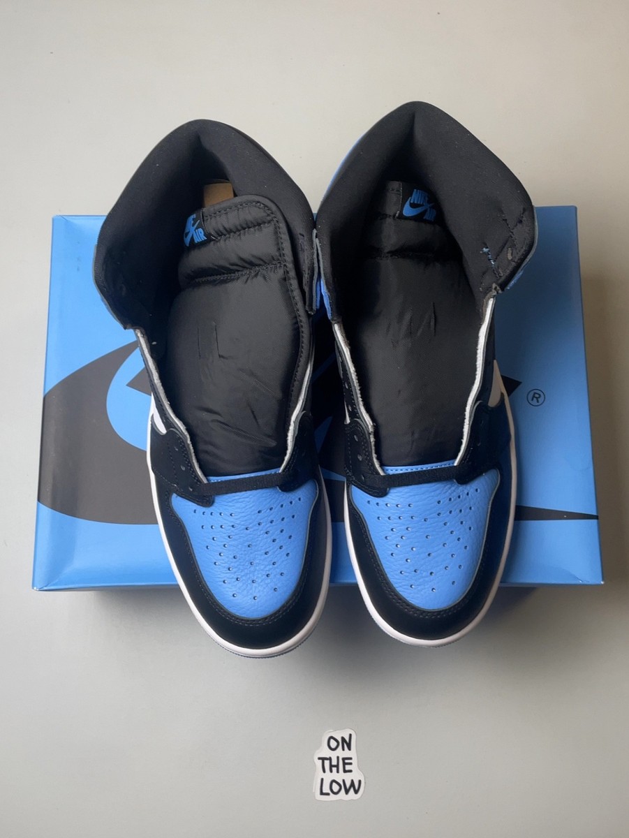 Size 9.5 - Jordan 1 Retro OG High UNC Toe for sale online | eBay