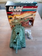 Vintage 1982 GI Joe Mobat Complete w Tank driver -Steeler. Box - Works