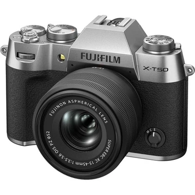 Fujifilm X-T50 Silber Kit XC 15-45mm f/3.5-5.6 OIS - Bild 1 von 4