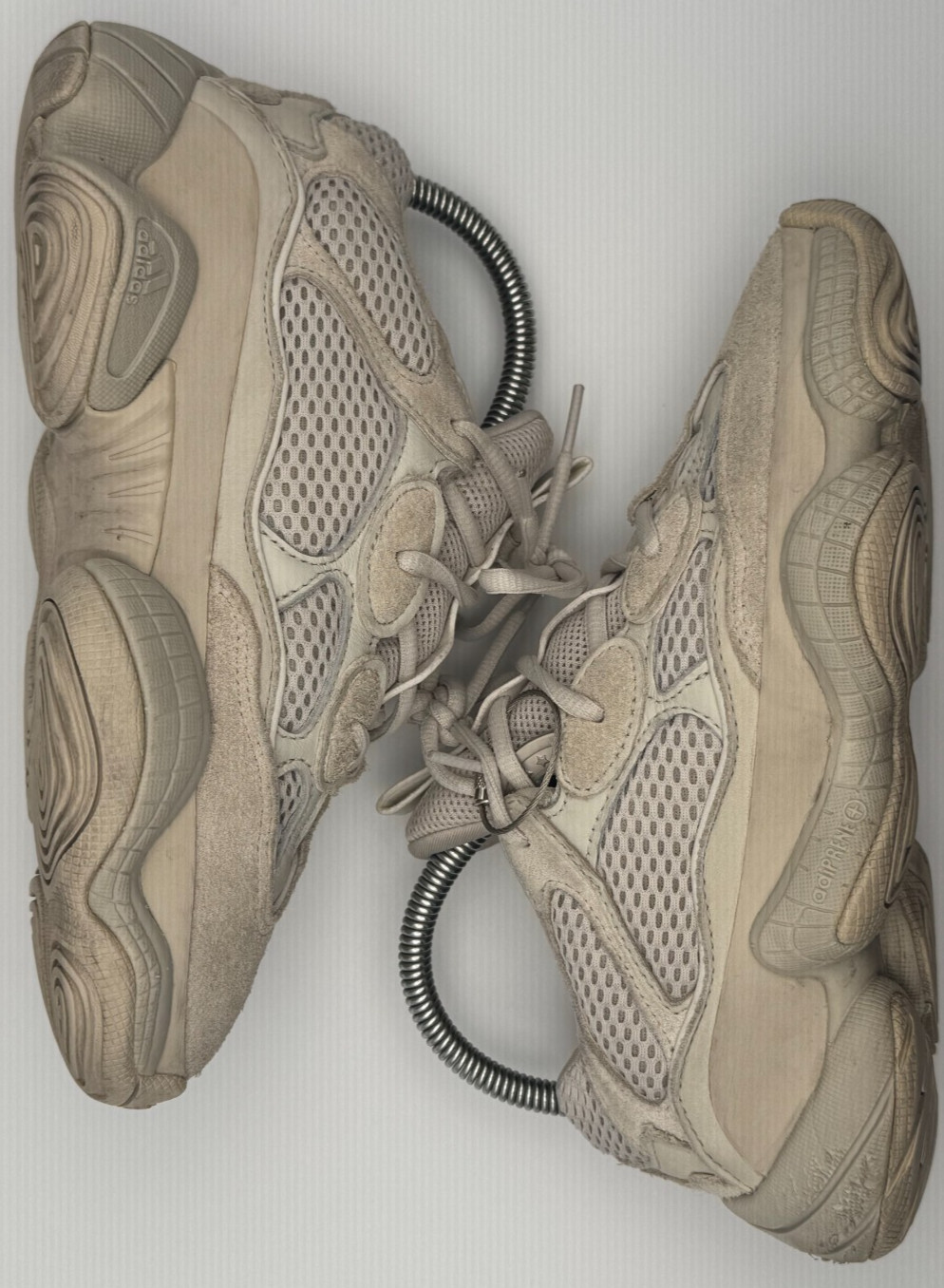 adidas Yeezy 500 'Blush' ivory DB2908 2021 sz4.5 TSS Graded 7.5/10 thumbnail 2