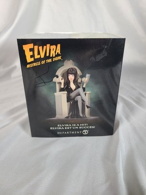 Department 56 Elvira Mistress of The Dark Village Accessories Signing NIB