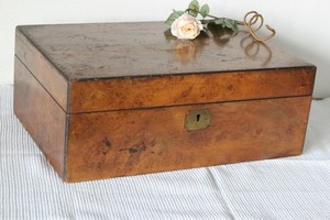 Scatola In Legno Con Serratura - 34.5x25x19.2 Cm Per Decoupage - Foto 10