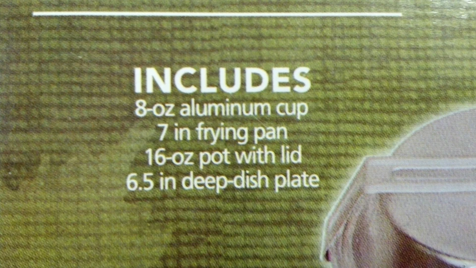 Coleman, MESS KIT, 5 PIECE ALUMINUM, SCOUT KIT, EASY CLEANUP, EASY STORAGE - Image 4 of 4