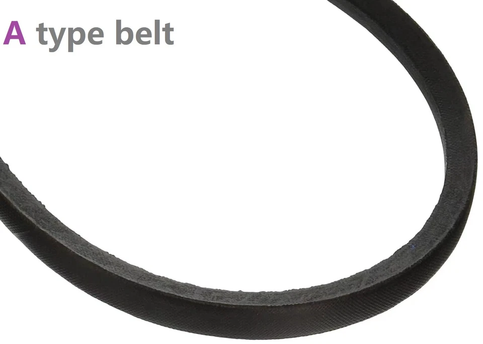 A 2362 Li Inside Circumference 13mm Width 8mm Height Rubber V-Belt Wrapped Black - Image 1 of 4
