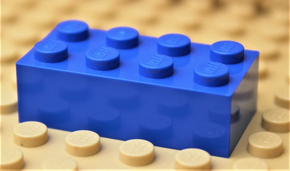 20 STÜCK LEGO ® BASISSTEIN 2x4 BLAU | NEU & UNBENUTZT | CLASSIC - Bild 2 von 2