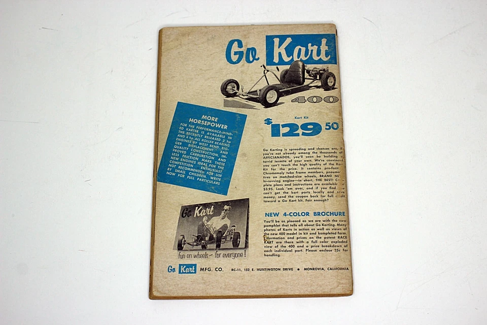 ROD & CUSTOM Magazine November 1958 Custom Sports Cars - Image 2 of 2