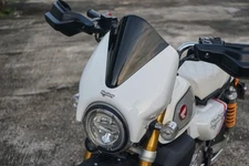 FRONT WINDSHIELD WINSCREEN VISOR GUARD SHIELD FOR HONDA MONKEY Z125 2022-2024