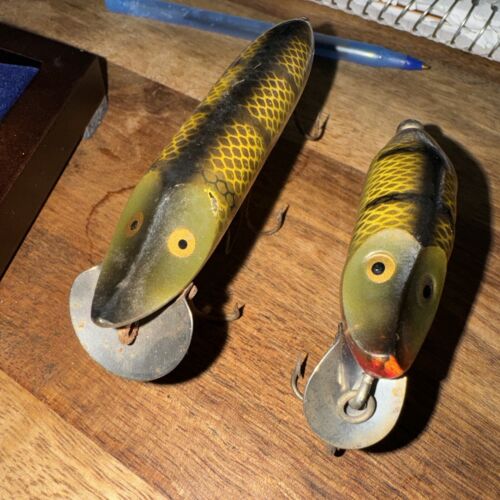 HEDDON RIVER RUNT SPOOK FLOATER FISHING LURE Set Of Two - Picture 3 of 7