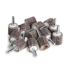 5PCS Drill Flap Wheel Sander 1x1x1/4" Flapper Sanding Grinding 40 60 80 120 Grit