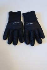 Mens Head Sensatec Hybrid Black Lined Gloves L