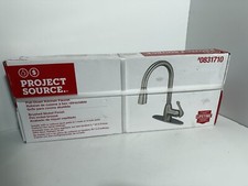Project Source Pull Down Kitchen Faucet in Stainless Steel Finish 0831710 NEW