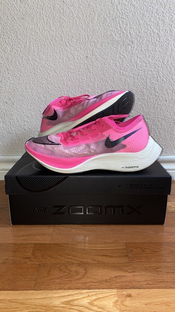 Nike ZoomX VaporFly NEXT% Mens/Womens Running Shoes Pink Size 10M â 11.5W | eBay