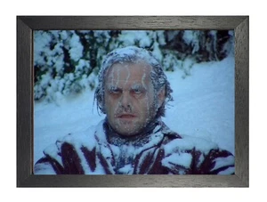The Shining Horror Film Poster Frozen Jack Nicholson Actor Photo Crazy Man Print - Picture 1 of 5