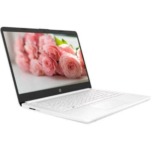 Nowy laptop HP 14" HD Intel Celeron N4120 4GB 64GB eMMC SSD Kamera internetowa Windows 11 S - Zdjęcie 1 z 10