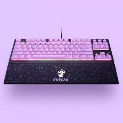 Razer x Sanrio Kuromi Mechanical Keyboard RGB Backlit Slim With