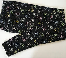 TC2 LuLaRoe Leggings  DOG PATTERN on BLACK  Size 20-26 Tall  Curvy 2; Puppy